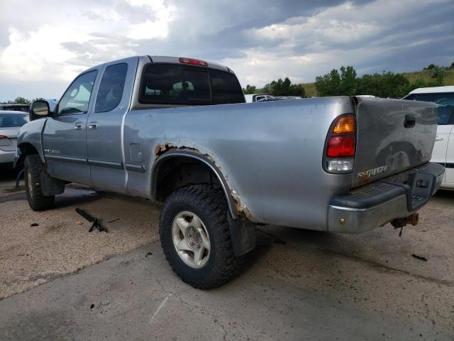 5TBBT44161S141124 - 2001 TOYOTA TUNDRA ACCESS CAB SILVER photo 2