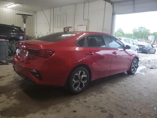 3KPF24AD1ME358850 - 2021 KIA FORTE FE RED photo 3