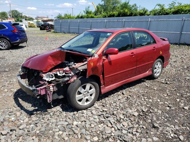 2T1BR32E58C879098 - 2008 TOYOTA COROLLA CE BURGUNDY photo 1