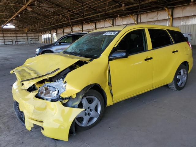 2T1KR32E84C199562 - 2004 TOYOTA COROLLA MA XR YELLOW photo 1