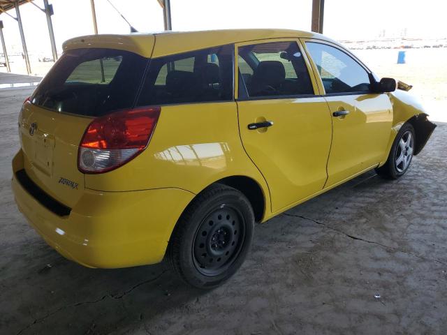 2T1KR32E84C199562 - 2004 TOYOTA COROLLA MA XR YELLOW photo 3