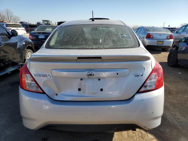 3N1CN7AP2GL916276 - 2016 NISSAN VERSA S SILVER photo 6