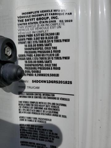 54DC4W1D6RS201825 - 2024 ISUZU NPR HD WHITE photo 13