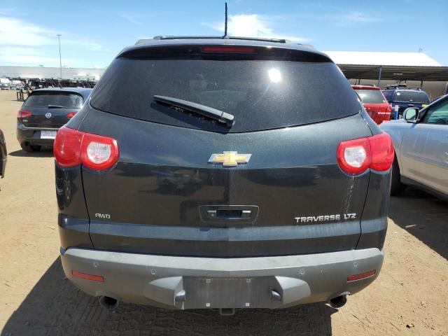 1GNKVLED8BJ288040 - 2011 CHEVROLET TRAVERSE LTZ BLACK photo 6