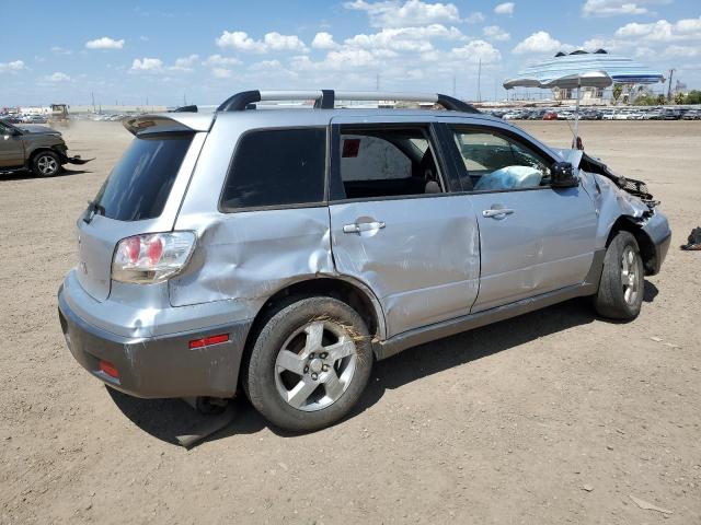 JA4LX41F64U034987 - 2004 MITSUBISHI OUTLANDER XLS SILVER photo 3