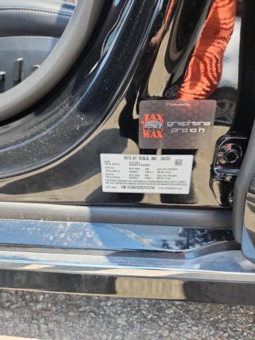 5YJSA1E20LF412754 - 2020 TESLA MODEL S 黑色 照片 12