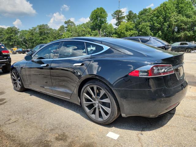 5YJSA1E20LF412754 - 2020 TESLA MODEL S 黑色 照片 2