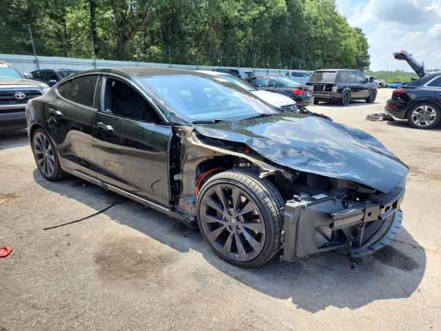 5YJSA1E20LF412754 - 2020 TESLA MODEL S 黑色 照片 4