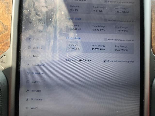 5YJSA1E20LF412754 - 2020 TESLA MODEL S 黑色 照片 9