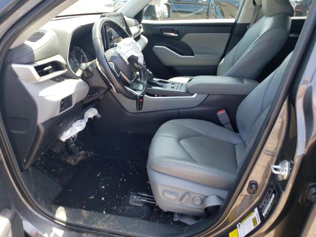5TDGZRBH2NS187743 - 2022 TOYOTA HIGHLANDER XLE Boz foto 7