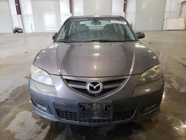 JM1BK323071716719 - 2007 MAZDA MAZDA3 S GRAY photo 5