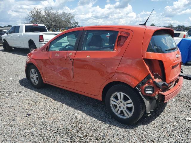 1G1JB6SH0C4126613 - 2012 CHEVROLET SONIC LS RED photo 2