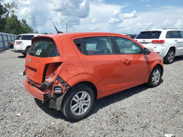 1G1JB6SH0C4126613 - 2012 CHEVROLET SONIC LS RED photo 3