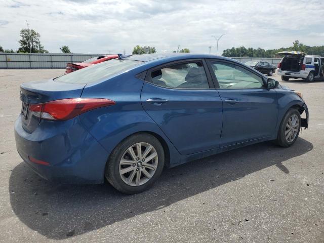 KMHDH4AE7GU621634 - 2016 HYUNDAI ELANTRA SE BLUE photo 3