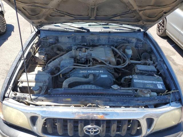 5TEGN92N84Z357381 - 2004 TOYOTA TACOMA DOUBLE CAB PRERUNNER BLACK photo 11