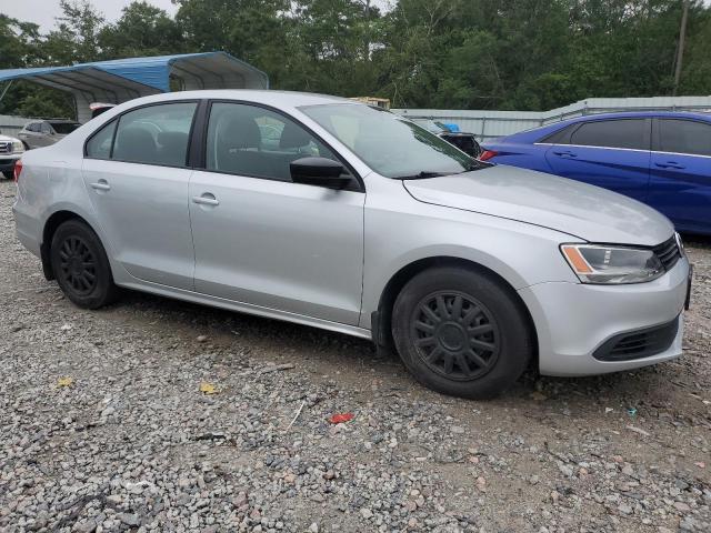 3VW1K7AJ2CM357922 - 2012 VOLKSWAGEN JETTA BASE 银色 照片 4