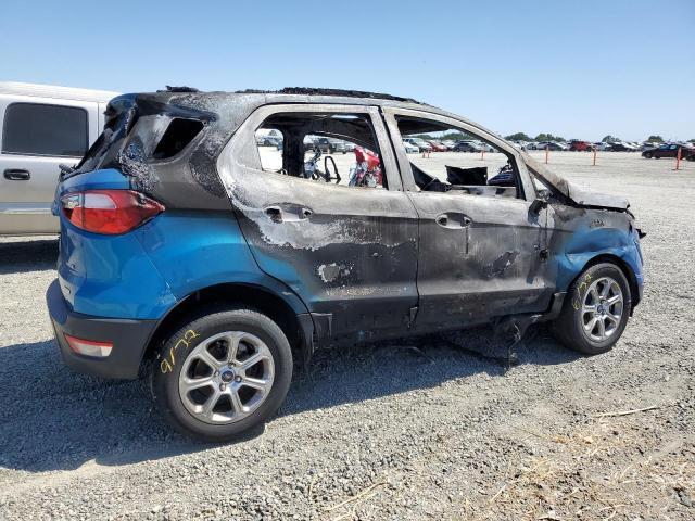 MAJ3P1TE8JC249299 - 2018 FORD ECOSPORT SE ლურჯი ფოტო 3