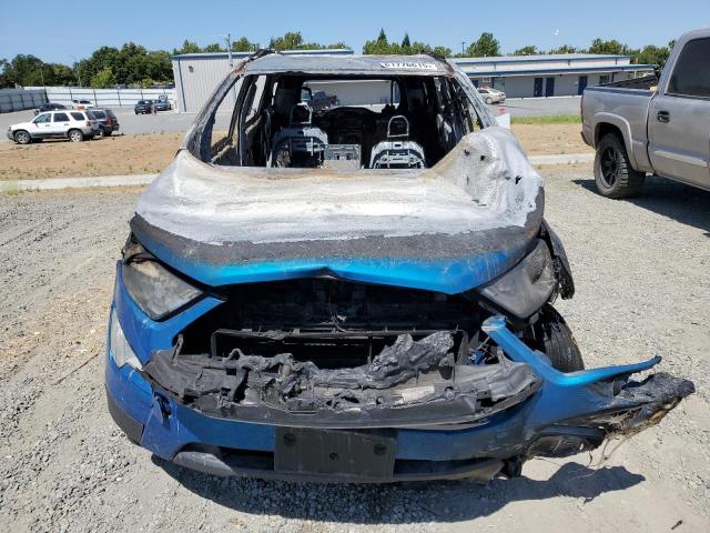 MAJ3P1TE8JC249299 - 2018 FORD ECOSPORT SE ლურჯი ფოტო 5