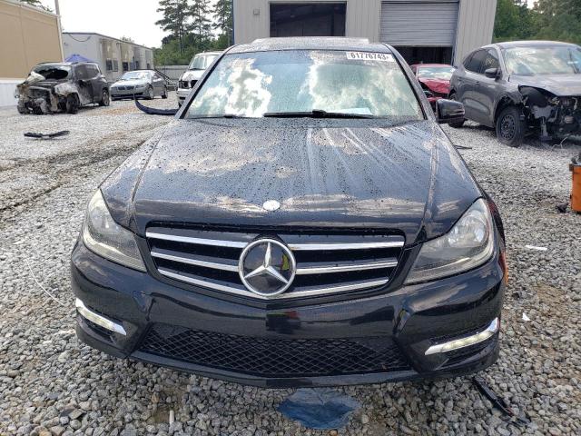 WDDGF4HB1EG233190 - 2014 MERCEDES-BENZ C 250 BLACK photo 5