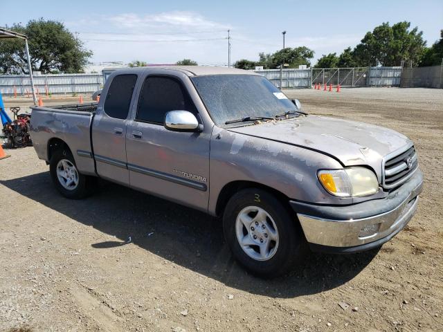 5TBRT34101S212598 - 2001 TOYOTA TUNDRA ACCESS CAB 银色 照片 4