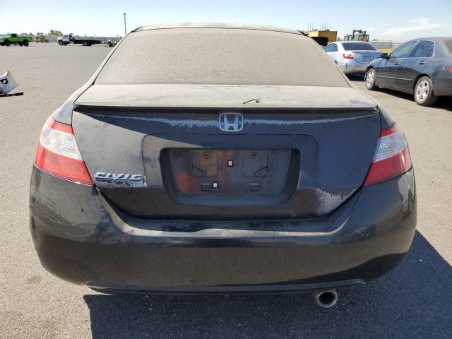 2HGFG12818H501163 - 2008 HONDA CIVIC EX BLACK photo 6