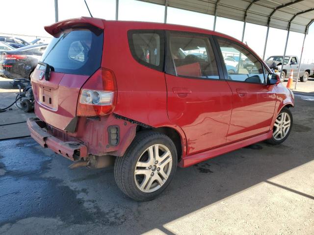 JHMGD38637S011715 - 2007 HONDA FIT S 红色 照片 3
