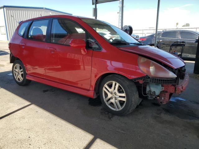 JHMGD38637S011715 - 2007 HONDA FIT S 红色 照片 4