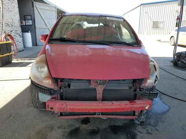 JHMGD38637S011715 - 2007 HONDA FIT S 红色 照片 5