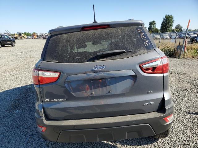 MAJ6P1UL4JC199009 - 2018 FORD ECOSPORT SE Gris foto 6