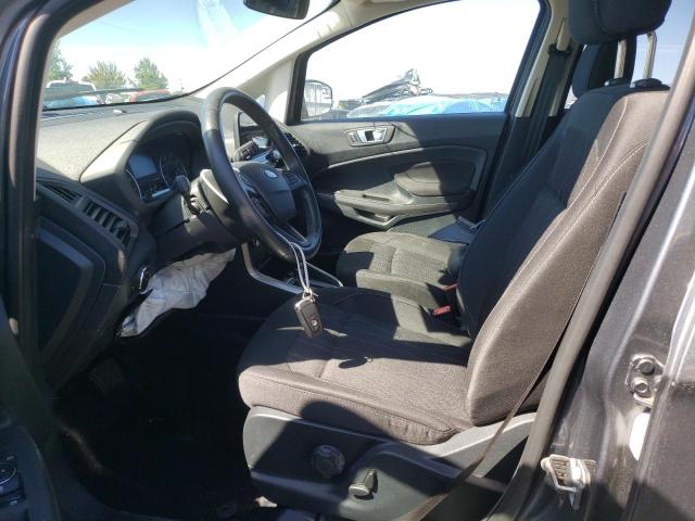 MAJ6P1UL4JC199009 - 2018 FORD ECOSPORT SE Gris foto 7