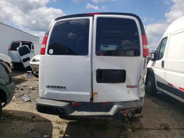 1GTGG25U541221093 - 2004 GMC SAVANA G2500 WHITE photo 6