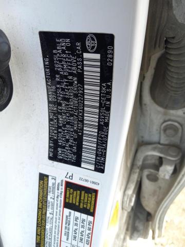 4T1BF1FKXGU227927 - 2016 TOYOTA CAMRY SE LE 白色 照片 12