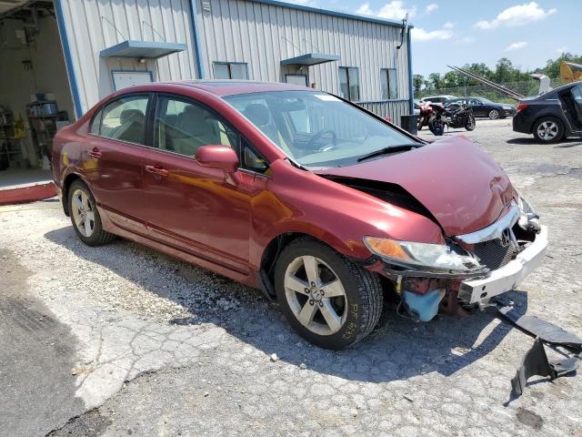 1HGFA16857L103533 - 2007 HONDA CIVIC EX RED photo 4