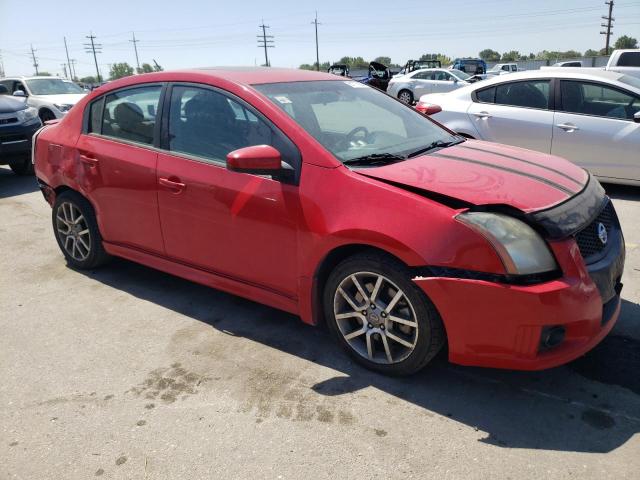 3N1CB61E67L719404 - 2007 NISSAN SENTRA SE-R SPEC V RED photo 4