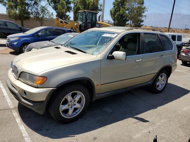 WBAFB33551LH08628 - 2001 BMW X5 4.4I GOLD photo 1