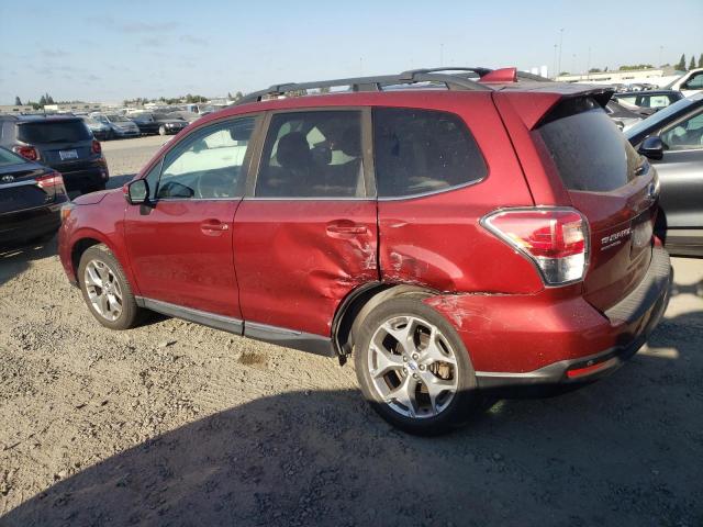 JF2SJAWC8HH479554 - 2017 SUBARU FORESTER 2.5I TOURING BURGUNDY photo 2