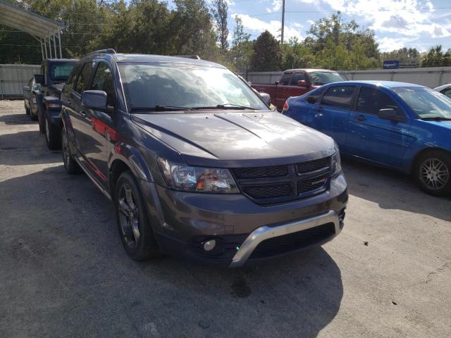 3C4PDDGG5FT536161 - 2015 DODGE JOURNEY CROSSROAD GRAY photo 1