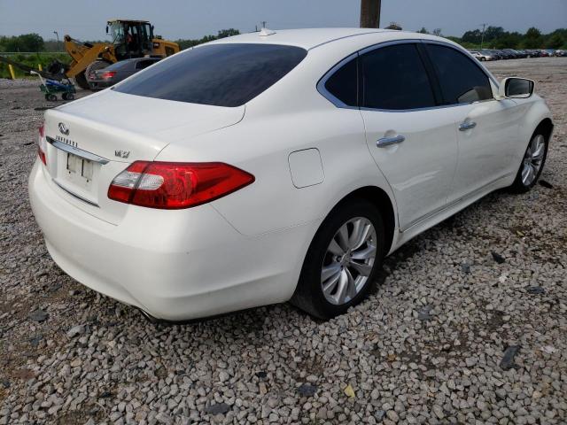 JN1BY1AP5BM322361 - 2011 INFINITI M37 WHITE photo 3