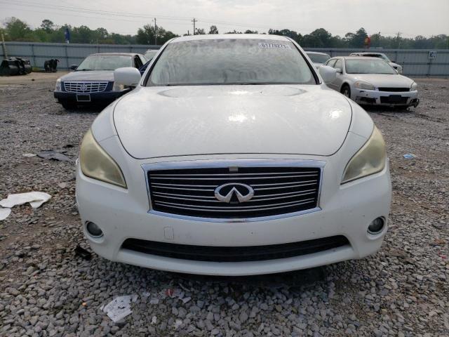 JN1BY1AP5BM322361 - 2011 INFINITI M37 WHITE photo 5