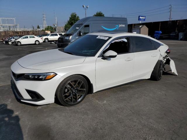 19XFL1H86NE006627 - 2022 HONDA CIVIC SPORT TOURING Ақ фото 1