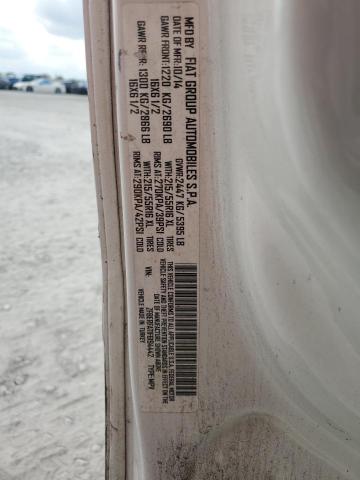 ZFBERFAT1F6194442 - 2015 RAM PROMASTER WHITE photo 13