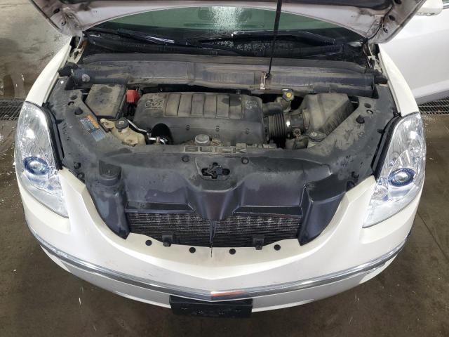 5GAKRCED2BJ234232 - 2011 BUICK ENCLAVE CXL WHITE photo 12