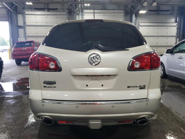 5GAKRCED2BJ234232 - 2011 BUICK ENCLAVE CXL WHITE photo 6