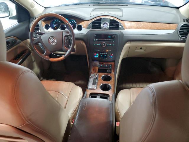 5GAKRCED2BJ234232 - 2011 BUICK ENCLAVE CXL WHITE photo 8