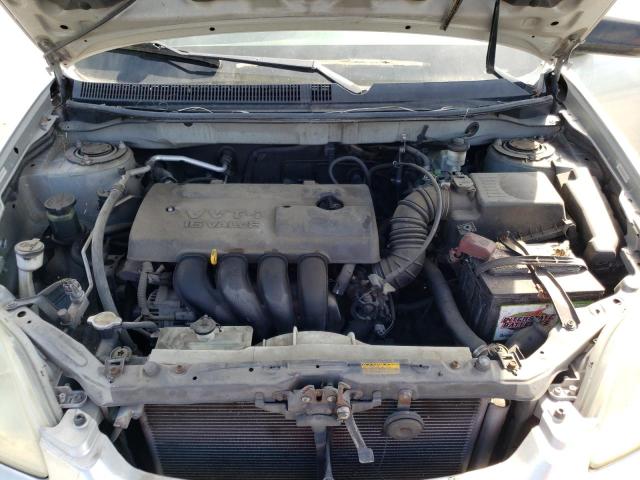 2T1KR32E04C264615 - 2004 TOYOTA COROLLA MA XR SILVER photo 11