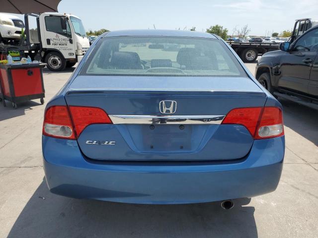 2HGFA16679H346484 - 2009 HONDA CIVIC LX-S Mavi foto 6