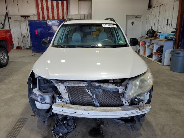 JF2SHABC0BH716868 - 2011 SUBARU FORESTER 2.5X WHITE photo 5