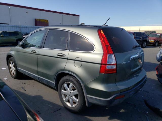 JHLRE48728C024637 - 2008 HONDA CR-V EXL GREEN photo 2