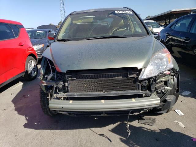 JHLRE48728C024637 - 2008 HONDA CR-V EXL GREEN photo 5