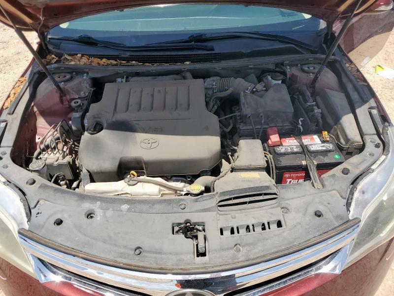 4T1BK1EB3EU106411 - 2014 TOYOTA AVALON BASE BURGUNDY photo 11